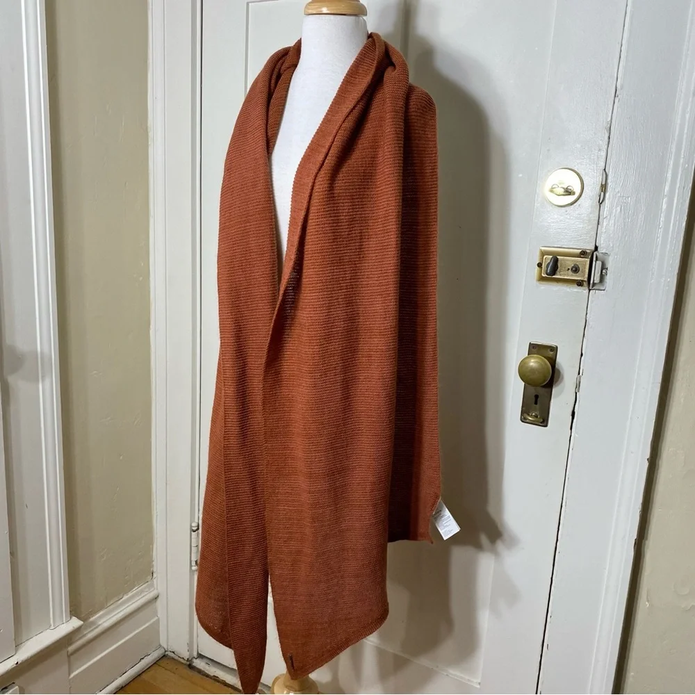 Prana Elle Knit Burnt Orange Fall Winter Knit Scarf STYLE#U63190698